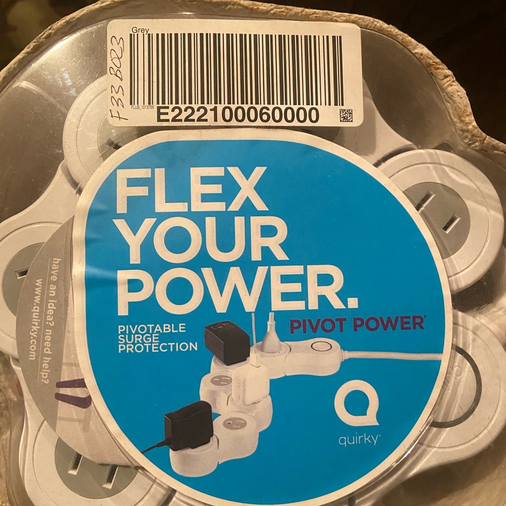 Pivotable surge protector
